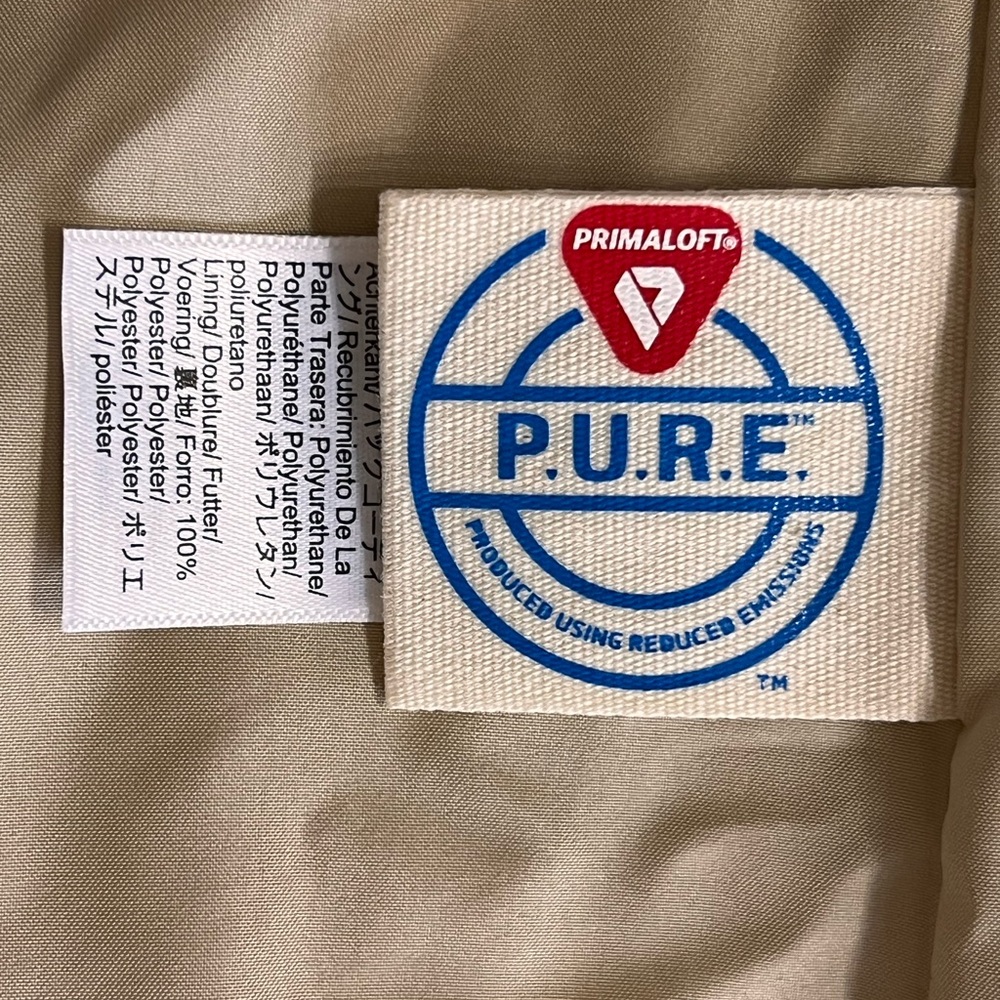J Crew Stowe Puffer Jacket Primaloft Removeable Hood Size Medium #CD108 - Picture 11 of 15